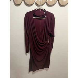 DR Collection Deep Purple Dress Size 16W